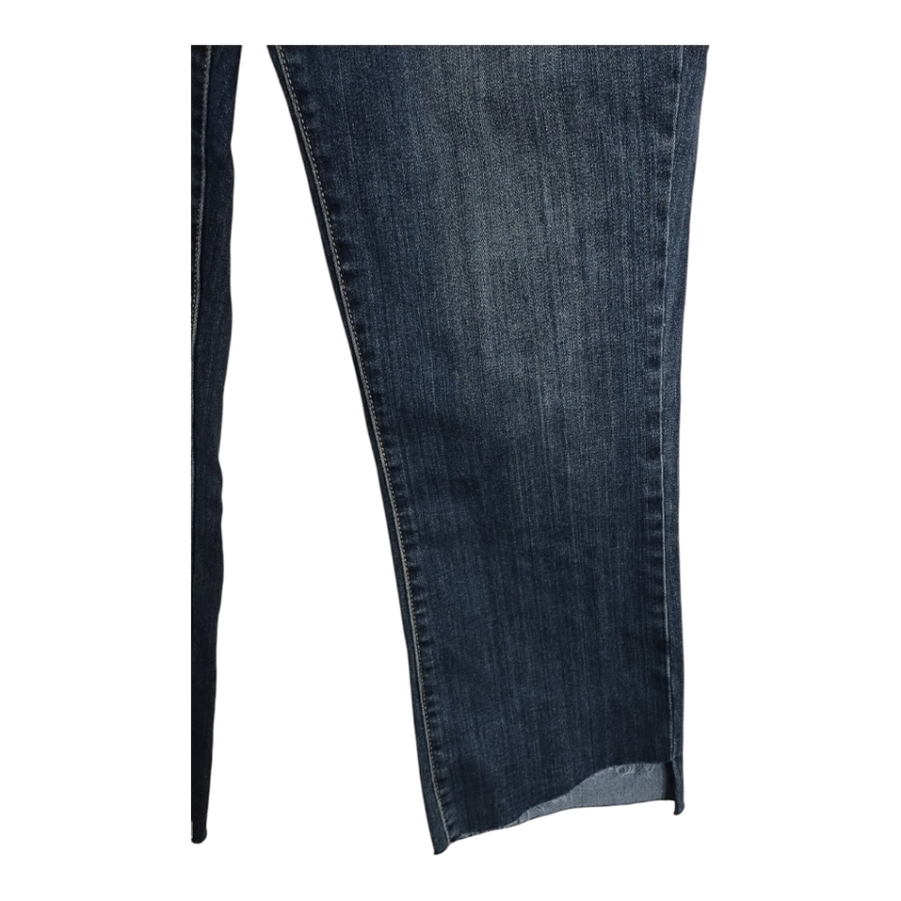 Seven7 Fashion‎ Jean High Rise Step Hem Cropped Casual Preppy Denim Jean 12 - Picture 4 of 9